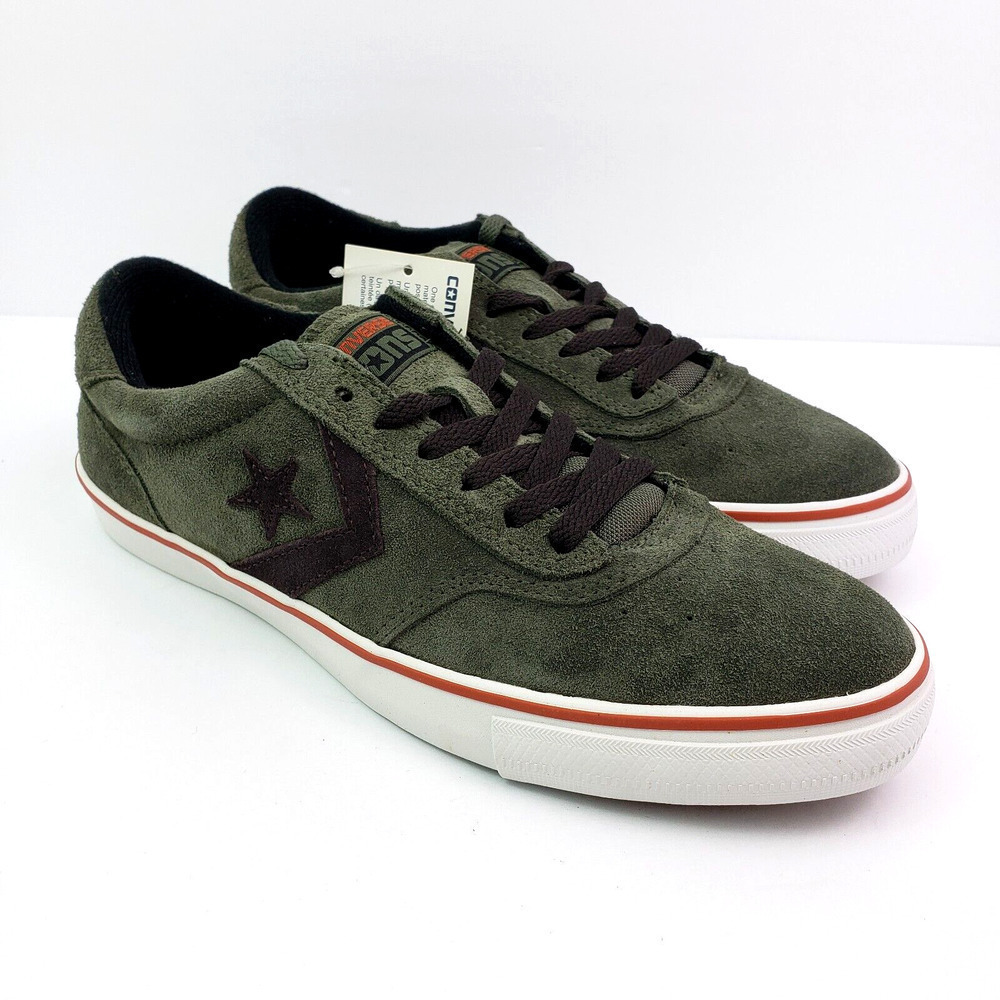 Converse Trapasso Pro II OX Mens Size 9 Grape Leaf Suede Low Sneaker Shoes